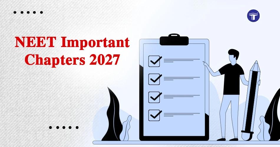 NEET Important Chapters 2027 Subject Wise Study Guide