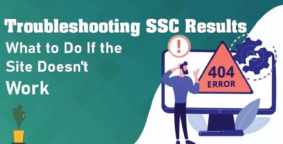 SSC result troubleshooting