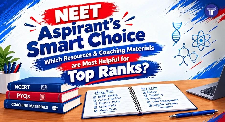 Best NEET Study Material and Coaching Resources for Toppers