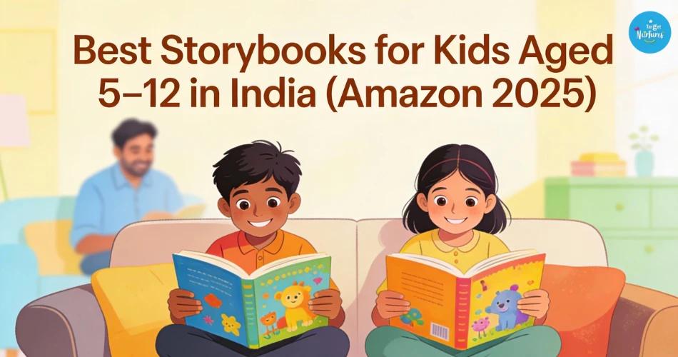 Best storybooks for children aged 5–12 in India, featuring top Amazon picks for 2025