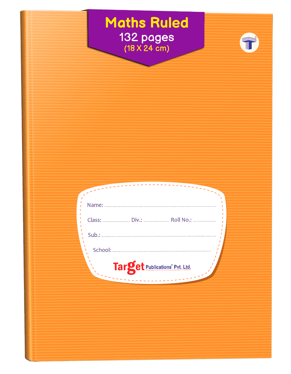 Maths Ruled Note Book Buy Double Line Small Notebook (18cm x 24cm - 76 Ruled Pages) online
